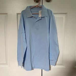 Brand new long sleeve polo shirt